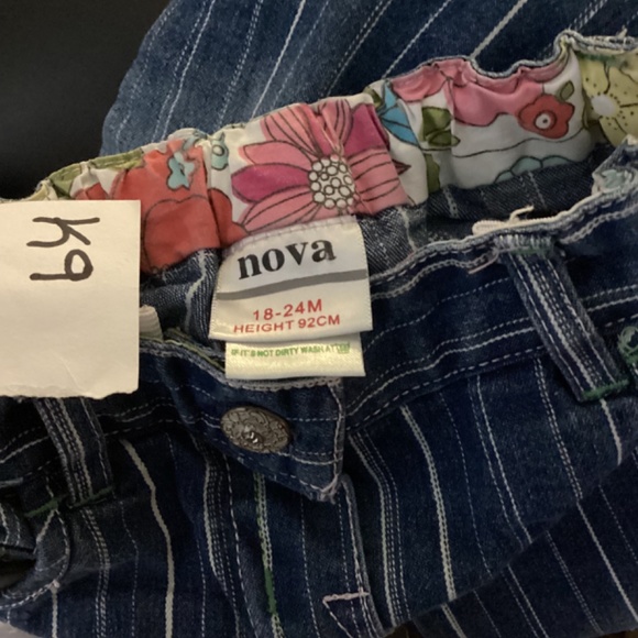 Peppa Pig Denim Jeans From “Nova” Baby Girl 18-24 Months - Picture 4 of 6